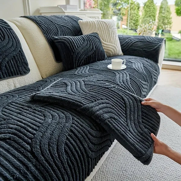 Washable sofa cover, pillowcase, anti-slip decoration for sofa seat cushion