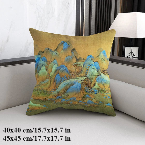 Chinese Style Sofa Bed Pillowslips Throw Pillow Covers Cushion Cases Home Decor