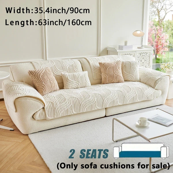 Washable sofa cover, pillowcase, anti-slip decoration for sofa seat cushion