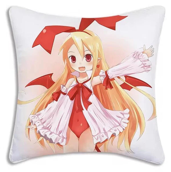 Black Eevee Throw Pillow Covers Cartoon Sofa Decor Home Printing Cushion Cover