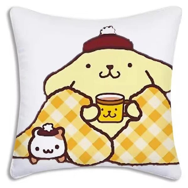 Pompompurin Pillow Covers Cartoon Sofa Decor Home Printing Cute Cushion Cover