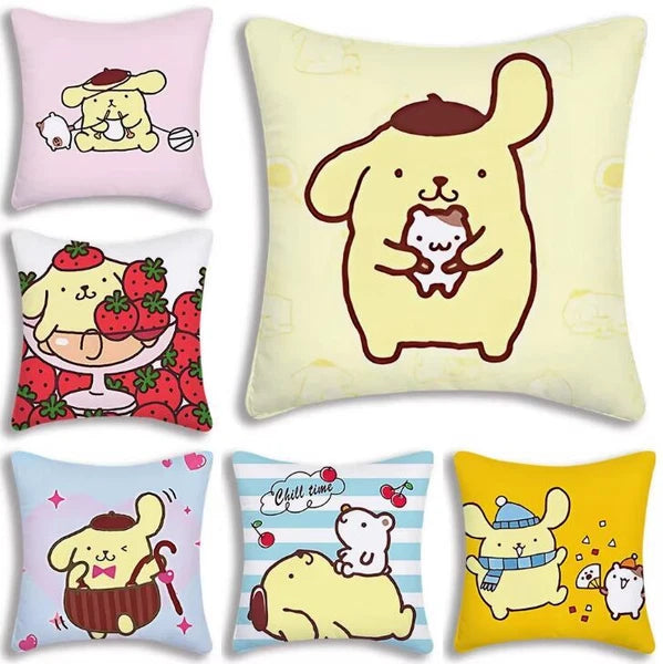 Pompompurin Pillow Covers Cartoon Sofa Decor Home Printing Cute Cushion Cover