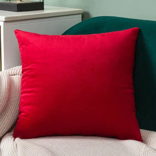 Velvet Cushion Cover Pillowcase Office Sofa Cushion Cover Home Decoration
