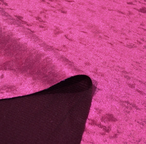 Mv99 H-Pink Crush Velvet Sofa Seat Patio Bench Box Cushion Bolster Cover/Runner