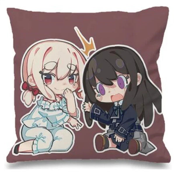 Decorative Cushions for Sofa Cover for Lycoris Recoil Bedroom Bed Pillowcase
