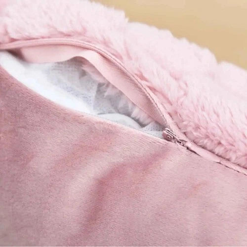 Plush Cushion Cover on Sofa Bed Room Decor Beauty Decoration Pillowcase