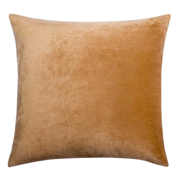 Velvet Euro Pillow Cover Sofa Couch Bed Square Cushione Cover Nice Rich Colors