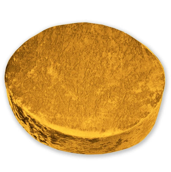Mv05 O-Gold Crush Velvet Sofa Seat Patio Bench Box Cushion Bolster Cover/Runner