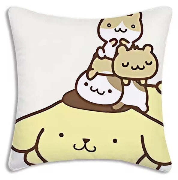 Pompompurin Pillow Covers Cartoon Sofa Decor Home Printing Cute Cushion Cover