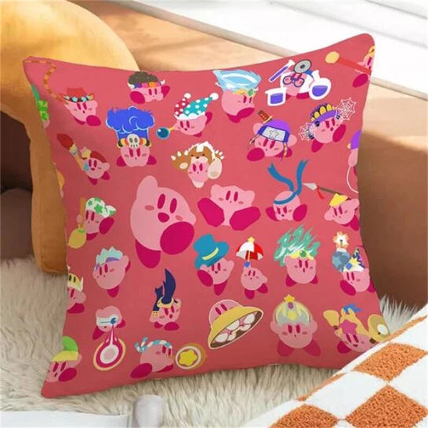 K-Kirbies Decorative Pillows Covers Sofa Pillowcase Fall Cushion Cover Car Decor
