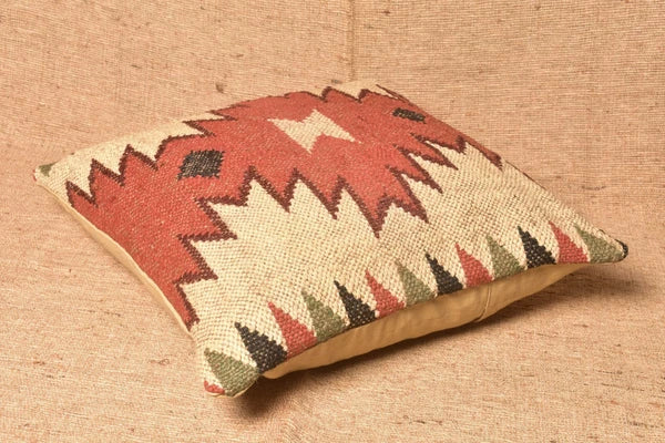 Multi Color Jute Wool Kilim Cushion Cover 3 Pcs Lot Sofa Pillow Cover 45 Cm