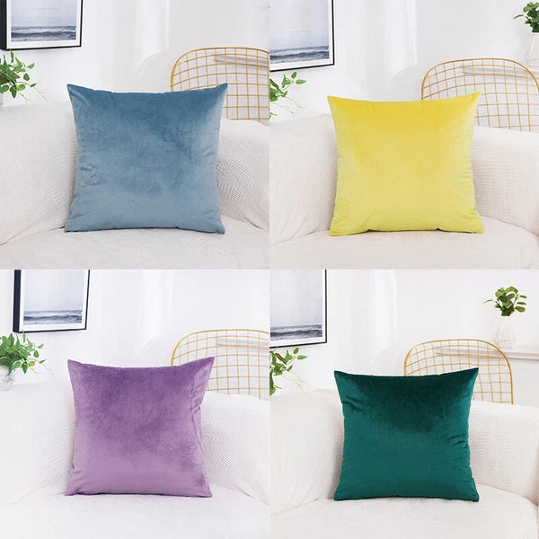 Wholesale Velvet Cushion Cover Pillowcase Pillow Case Sofa Throw Pillows Decor