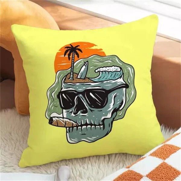 Spirit Car Decoration Pillowcase Fall Pillow Cover for Pillow Cushion Cover Sofa