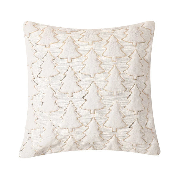 Christmas Tree Throw Pillow Cover Soft Plush Pillowcase Sofa Bed Cushion Decor