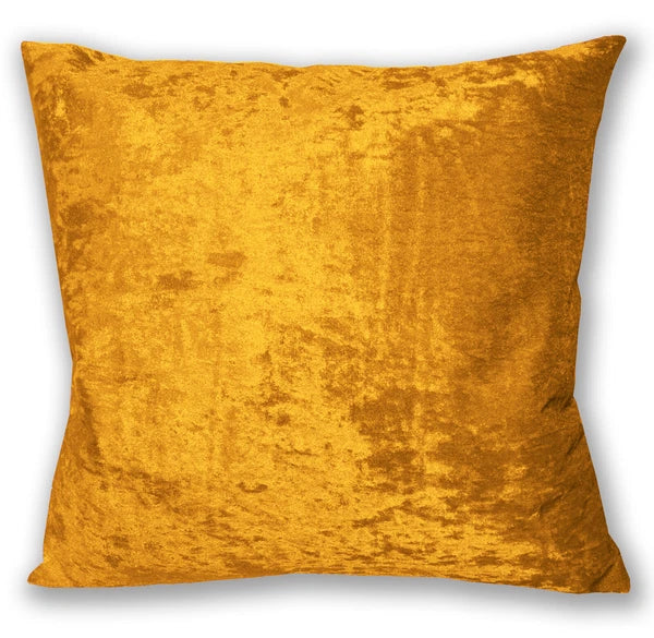 Mv05 O-Gold Crush Velvet Sofa Seat Patio Bench Box Cushion Bolster Cover/Runner