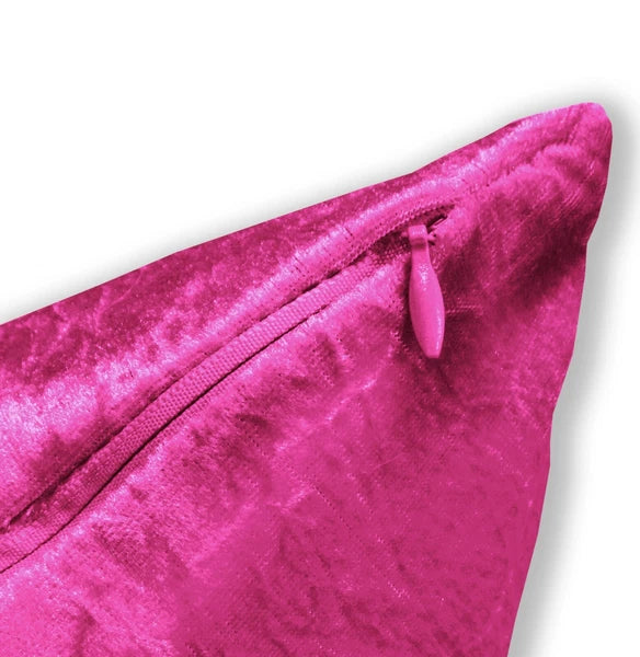 Mv99 H-Pink Crush Velvet Sofa Seat Patio Bench Box Cushion Bolster Cover/Runner