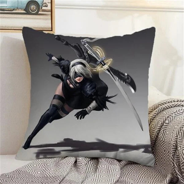 Nier Automata illow Cover Pilow Cases for Cushions Covers Home Sofa Decorative