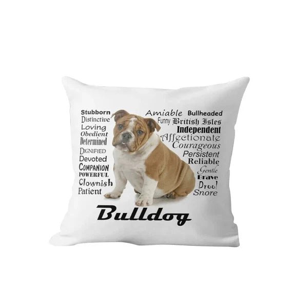 Dog Yorkie Pillow Case Pug Pillows Sofa Car Bed Sofa Pillow Case Cushion Cover