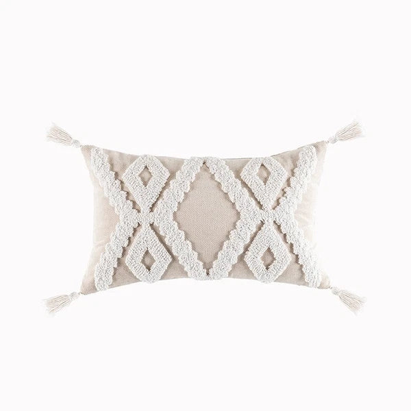 1PC Moroccan Cushion Cover Embroidered Tufted Pillow Case for Bedroom Sofa Decor