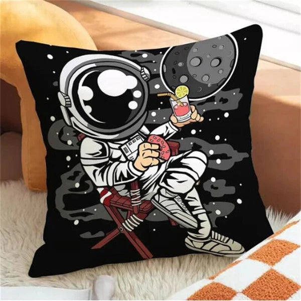 Astronaut Decorative Pillowcase Cushion Cover Car Sofa Cushions Pillow Covers
