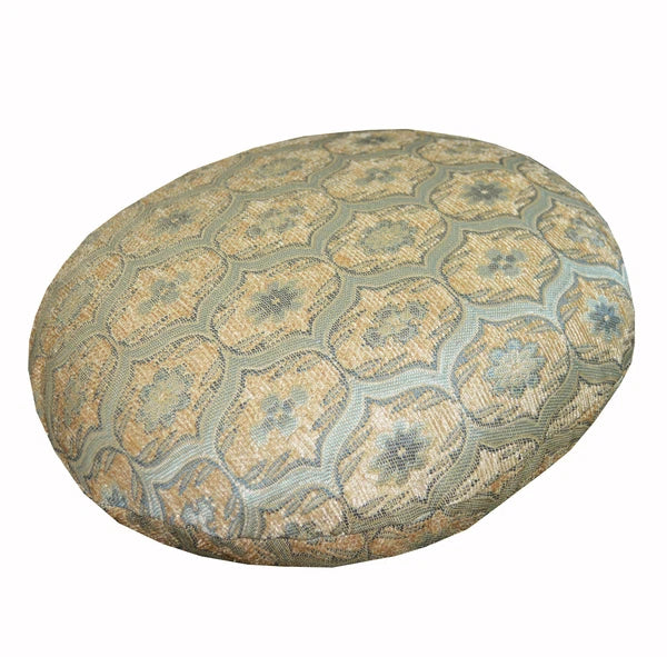 We64 -Light Blue Eye Flora Damask Bolster Case/Pillow/Sofa Seat Cushion Cover