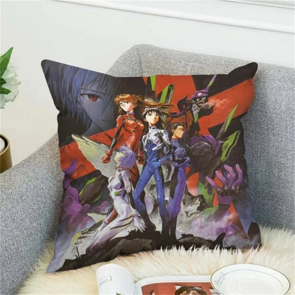 Decorative E-Evangelion Pillow Cover Sofa Cushions Pilow Cases Cushion Covers