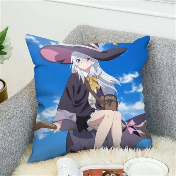 Wandering Witch Pillow Cases Decorative Cushions Cover for Sofa Decor