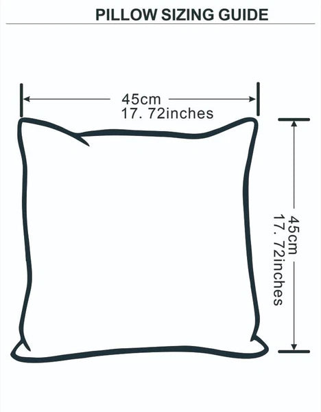 VeCushion Cover Decorative Pillowcase  for Home,Washable with Zip.