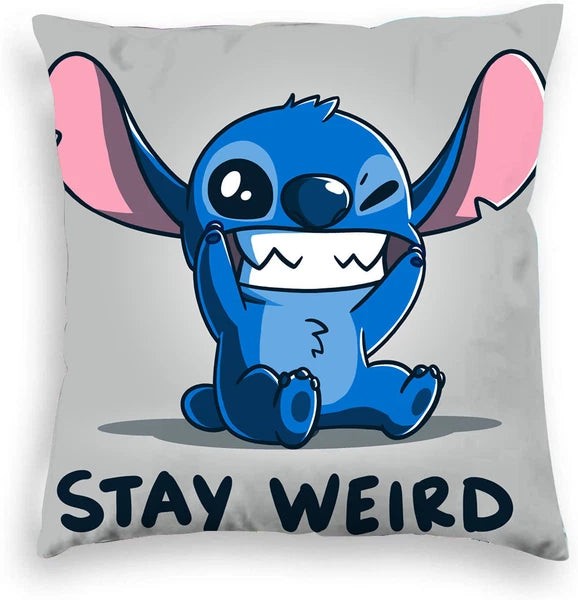 Lilo Stitch 3D Cushion Cover Throw Pillow Case Home Sofa Bed Decor Gift 45*45CM