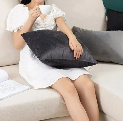 Velvet Cushion Cover Pillowcase Office Sofa Cushion Cover Home Decoration