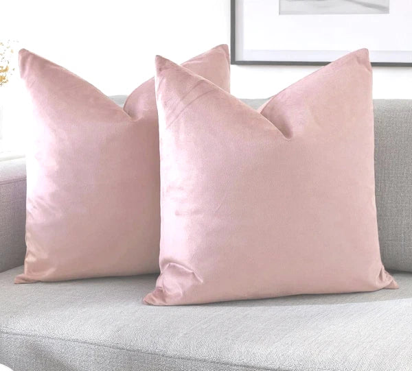 New Velvet Cushion Cover – Decorative Pillowcase for Home or Hotel Pack of 2.