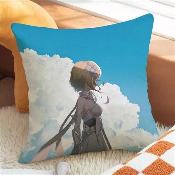 Genshin Impact Pillowcase Throw Pillow Cushion Cover Home Car Decoration Sofa