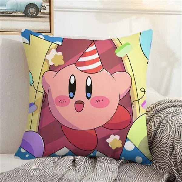 Pillow Covers Short Plush Sofa K-Kirbies Home Decoration for Living Room Cushion