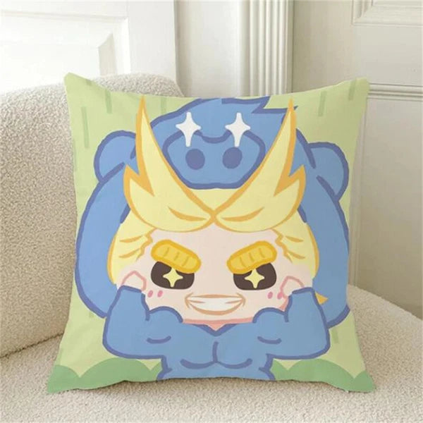 My Hero Academia Print Cushion Cover Pillowcase Home Sofa Decorative Cushions