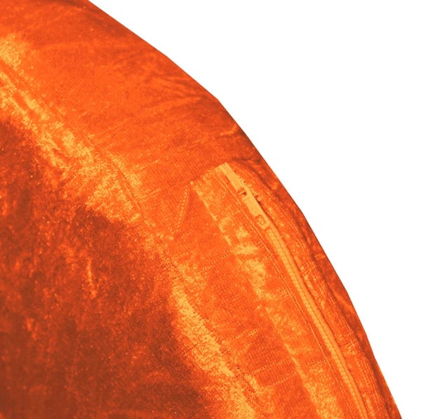 Mv100 Orange Crush Velvet Sofa Seat Patio Bench Box Cushion Bolster Cover/Runner