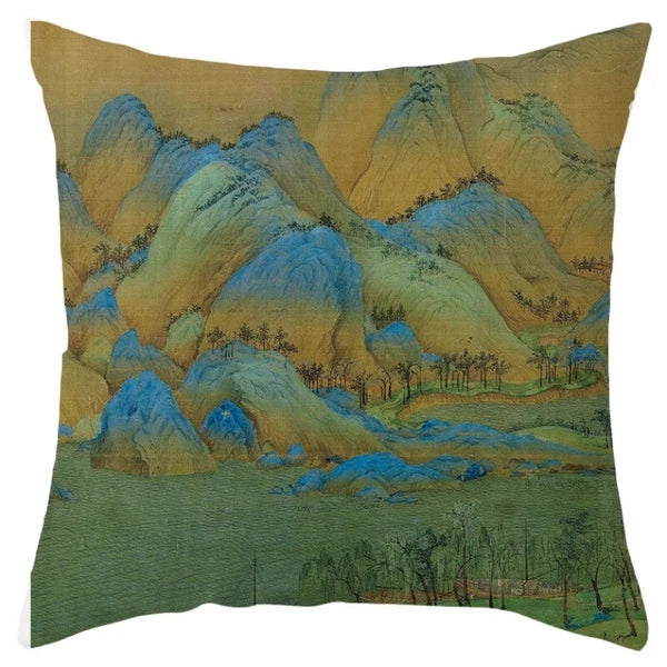 Chinese Style Sofa Bed Pillowslips Throw Pillow Covers Cushion Cases Home Decor