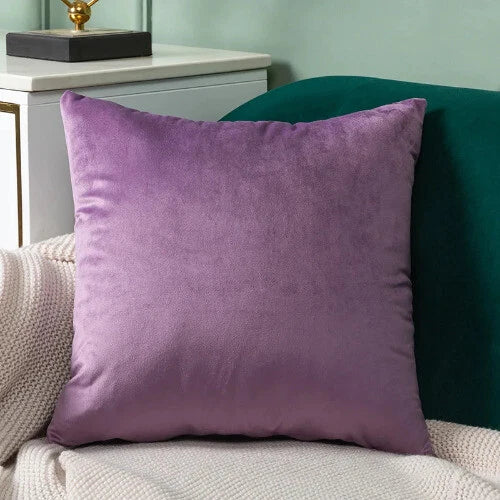 Velvet Cushion Cover Pillowcase Office Sofa Cushion Cover Home Decoration