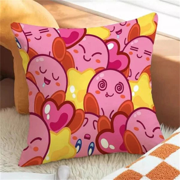 K-Kirbies Pillow Cases Pillows Covers Sofa Fall Decor Cushion Cover Car Decor