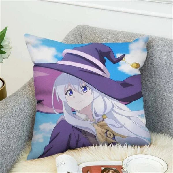 Wandering Witch Pillow Cases Decorative Cushions Cover for Sofa Decor Pillowcase