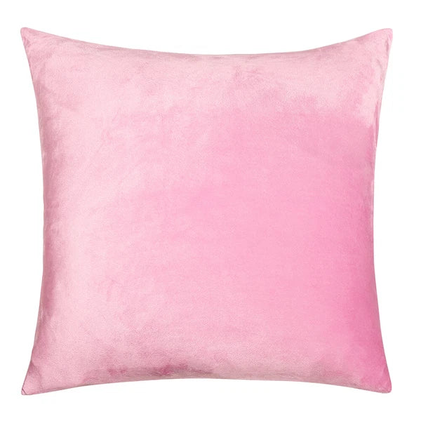 Velvet Euro Pillow Cover Sofa Couch Bed Square Cushione Cover Nice Rich Colors