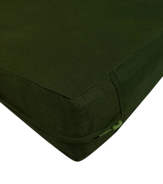 Box Square Shape Cover*100% Pure Cotton bed Soft Fine Cushion Case Custom Size