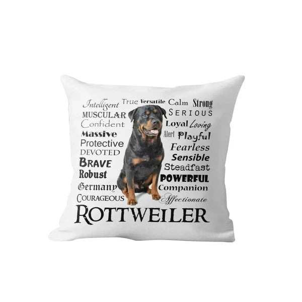 Dog Yorkie Pillow Case Pug Pillows Sofa Car Bed Sofa Pillow Case Cushion Cover
