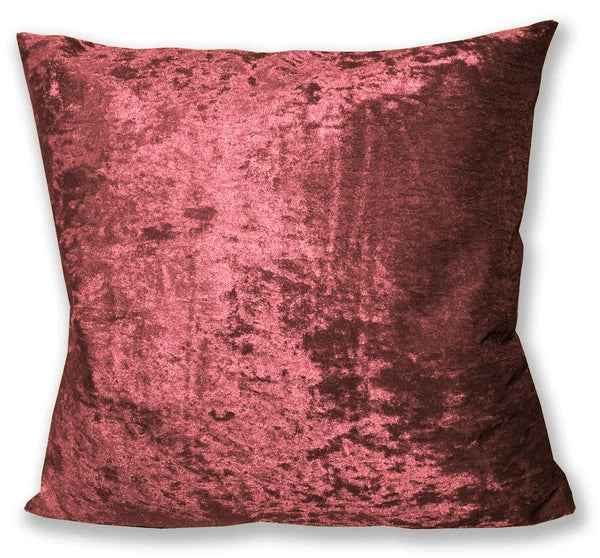 Mv08 Shery-Red Crushed Velvet Sofa Seat Patio Bench Cushion Bolster Cover/Runner