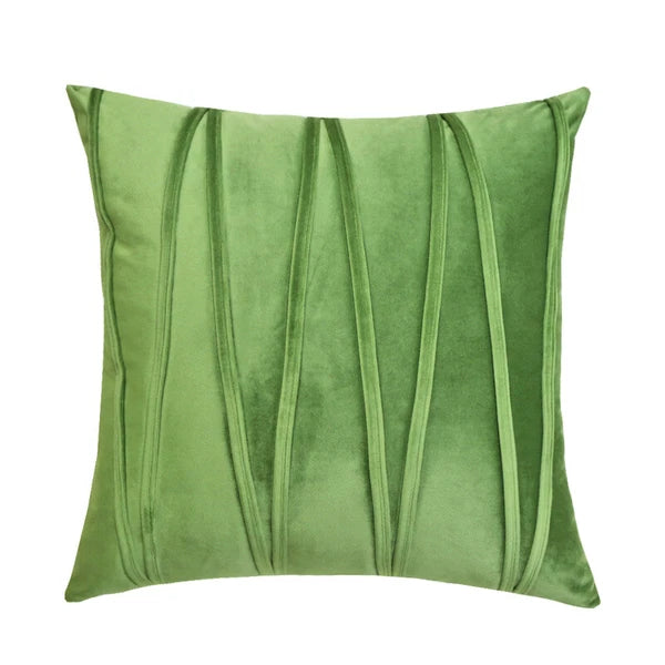 Soft Velvet Striped Decorative Pillows Throw Pillow Cover Cases Home Sofa Seat