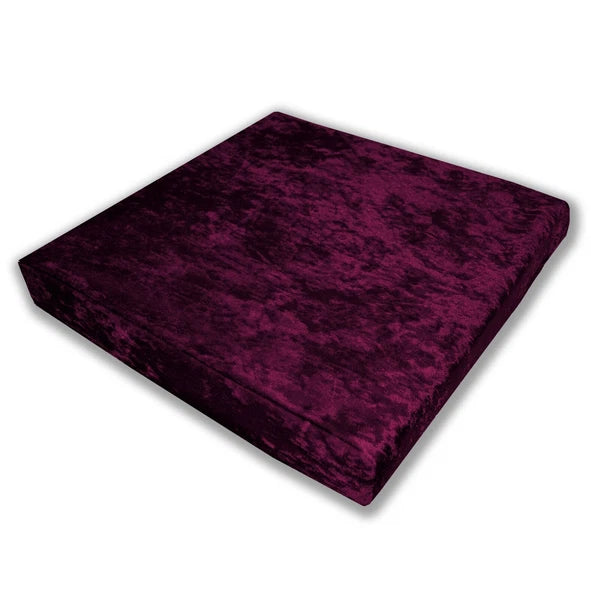 Mv31 Wi-Red Crush Velvet Sofa Seat Patio Bench Box Cushion Bolster Cover/Runner