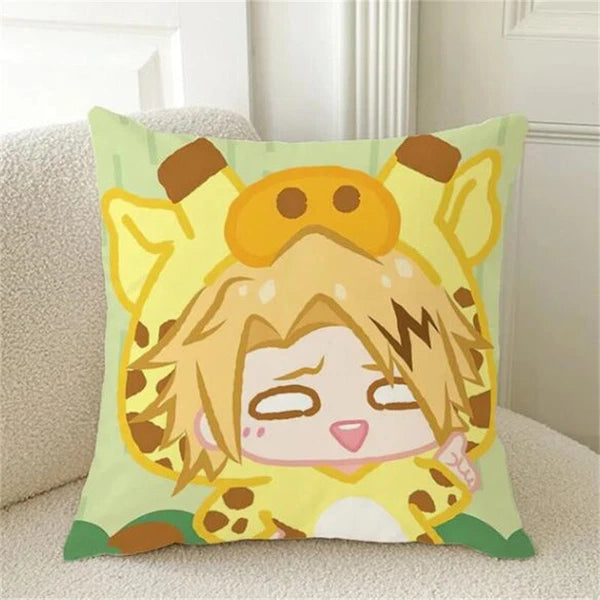 My Hero Academia Print Cushion Cover Pillowcase Home Sofa Decorative Cushions