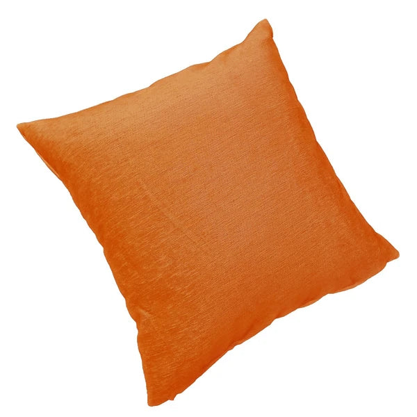 Wn06 Orange Chenille  Sofa Seat Patio Bench Box Cushion Bolster Cover/Runner