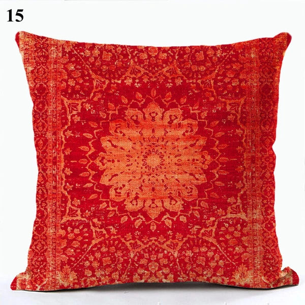Sofa Bed Printed Pillowcase Ethnic Cushion Cover Throw Pillow Case Home Decor