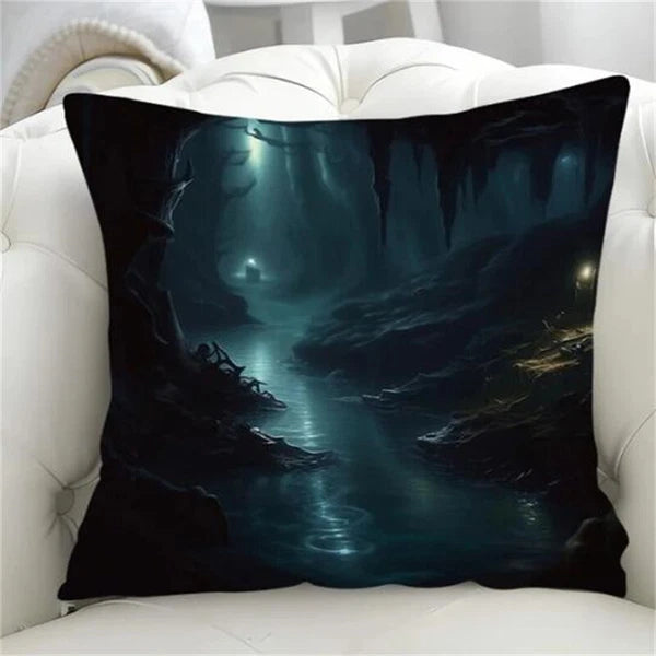 Pillowcase the Underground Cushion Cover Decor Pillowcases for Short Plush Sofa