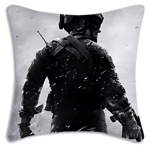 Dutys Pillow Covers Cartoon Sofa Decorative Home Printing Cute Cushion Cover